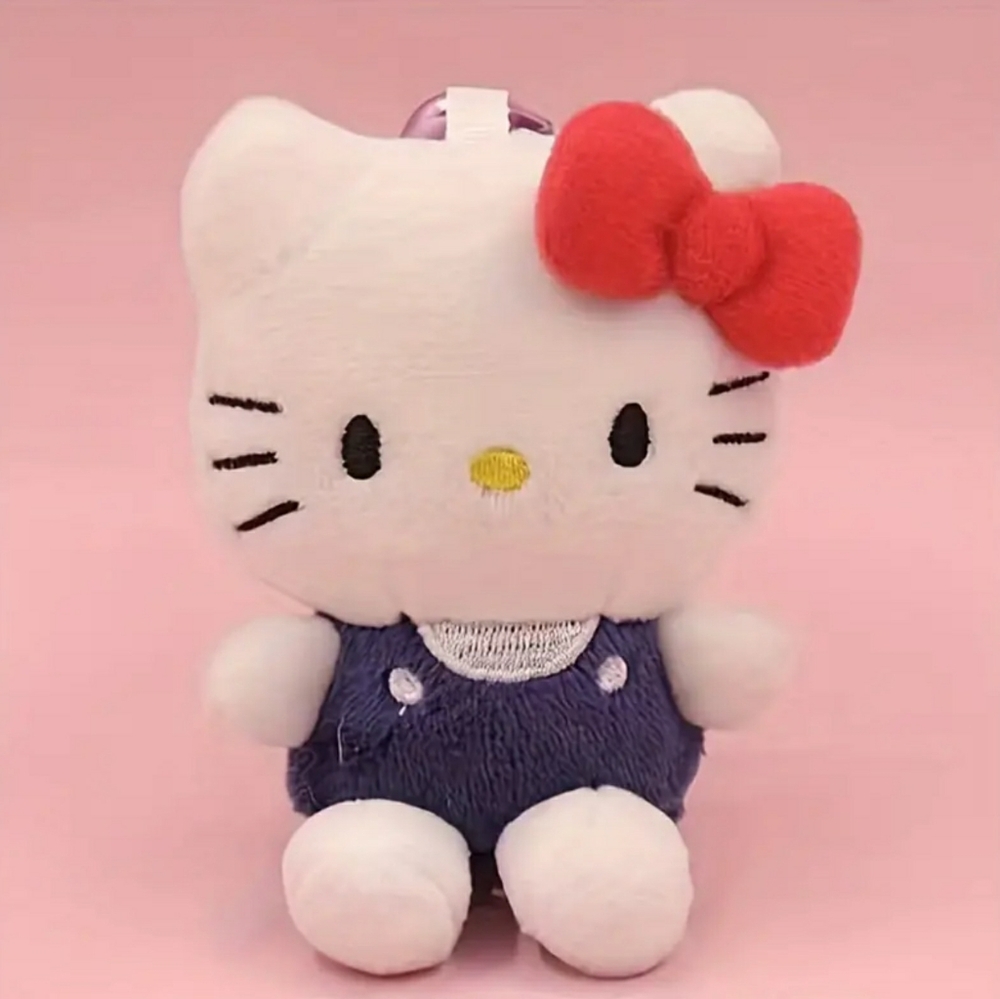 Hello Kitty plush keychain